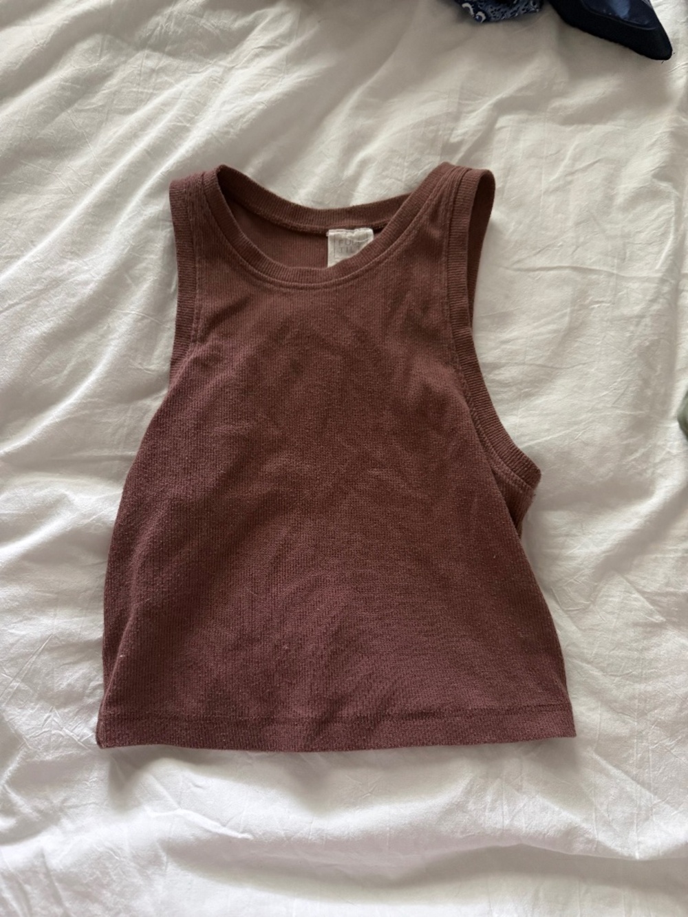 Brown tank top - Picture 1 of 1